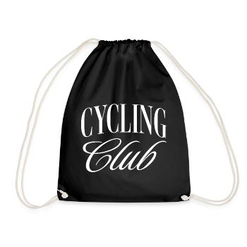 Cycling Club - Turnbeutel - Schwarz - Vorne