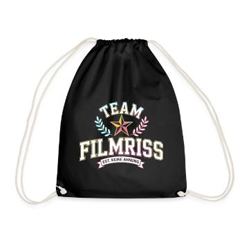 Mallorca Team Filmriss Party JGA Partycrew Malle - Turnbeutel - Schwarz - Vorne