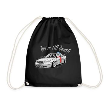 S4 B5 Limousine drive till death - Drawstring Bag - black - Front