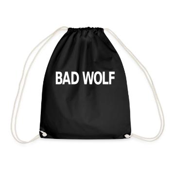 Bad Wolf - Drawstring Bag - black - Front