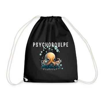 Psychopulpe Octopus Sous-Marine - Sac de sport léger - noir - Devant