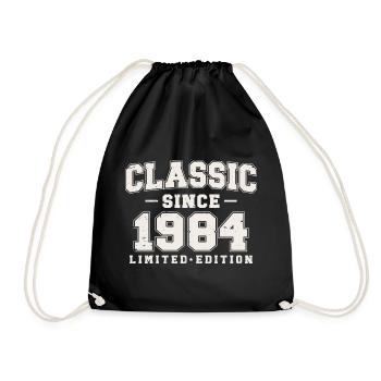 Classique Depuis 1984 Vintage Vintage Anniversaire - Sac de sport léger - noir - Devant