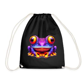 Grenouille - Sac de sport léger - noir - Devant