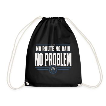 Retired Postman Retired Postman - Drawstring Bag - black - Front