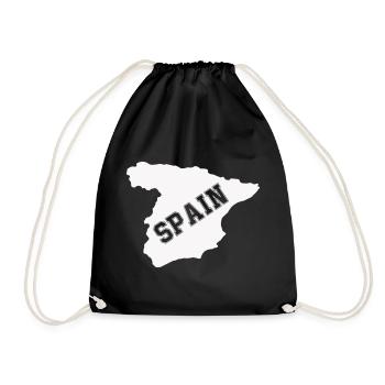 Spain Spain - Drawstring Bag - black - Front