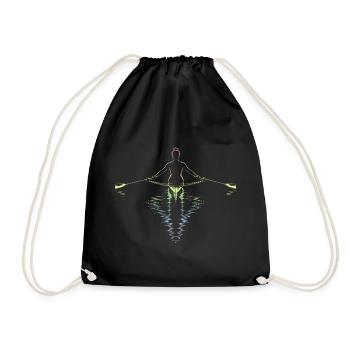 Aviron - Sac de sport léger - noir - Devant