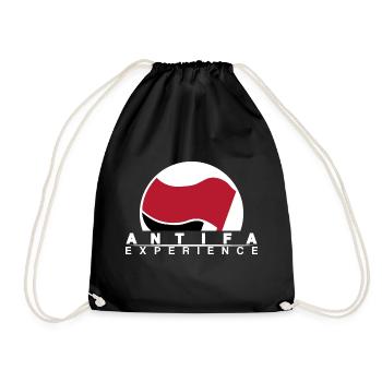 Expérience antifasciste - Sac de sport léger - noir - Devant