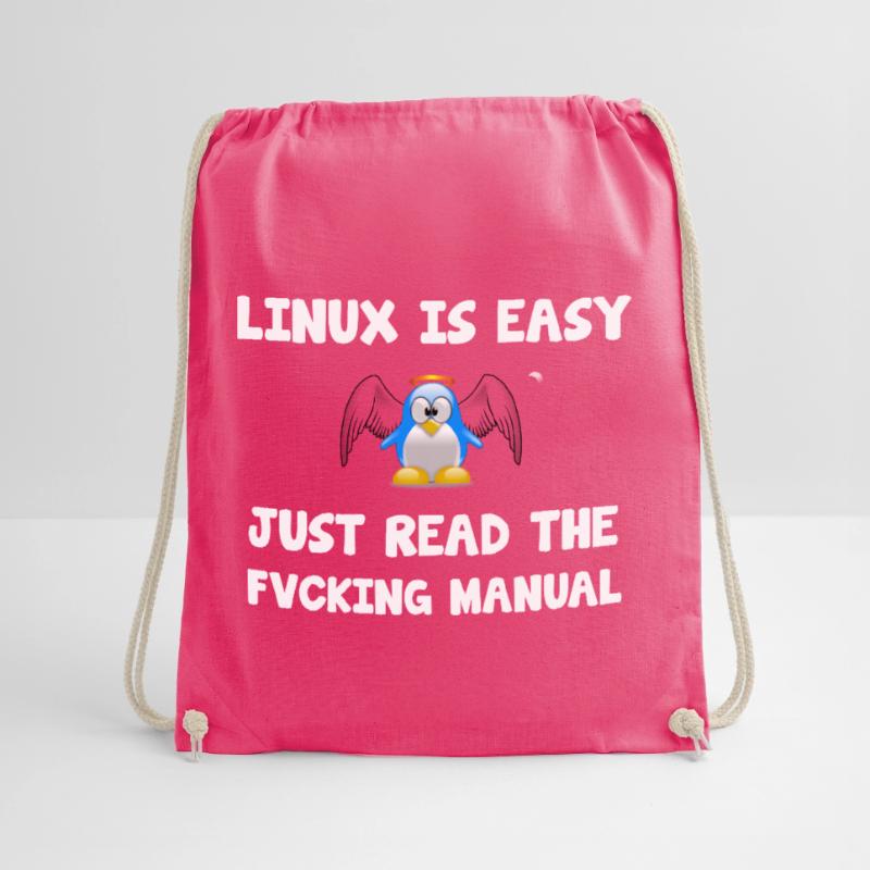 Linux Informatik Programmierer Admin Turnbeutel