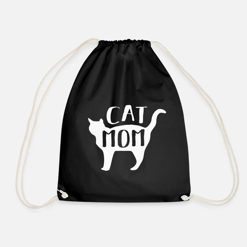 Katze Katzen - Turnbeutel - Schwarz