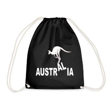 AUSTRALIE KANGAROO - Sac de sport léger - noir - Devant