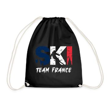 Ski Team France Emblem - Sac de sport léger - noir - Devant