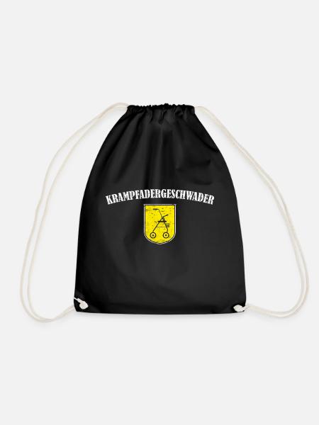 Lustiges Pflege Berufe Altenpflege Geschenk - Turnbeutel - Schwarz