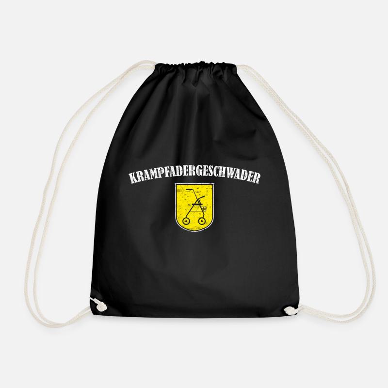 Lustiges Pflege Berufe Altenpflege Geschenk - Turnbeutel - Schwarz