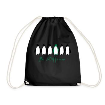 Be Different - Sac de sport léger - noir - Devant