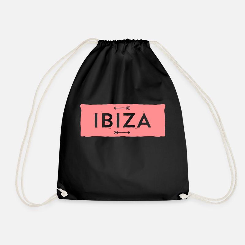Ibiza - Turnbeutel - Schwarz