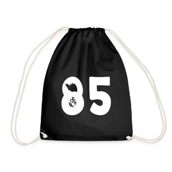 85 departement vendee - Sac de sport léger - noir - Devant