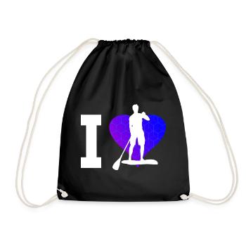 Stand up Paddle Board Femme Standup Paddleboard - Sac de sport léger - noir - Devant
