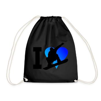 Sports d'hiver pour femmes Snowboard pour hommes Snowboard - Sac de sport léger - noir - Devant