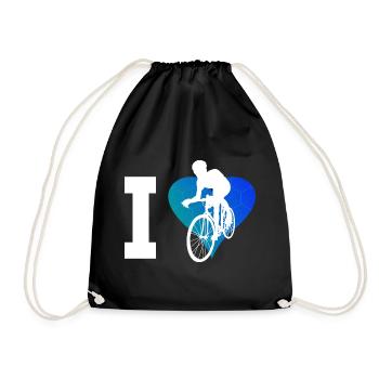 Road Cycling Women's Road Bike Roadbike - Drawstring Bag - black - Front