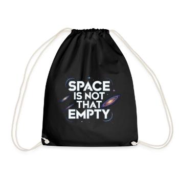Astronomer Galaxy Outerspace Universe Astronomy - Drawstring Bag - black - Front