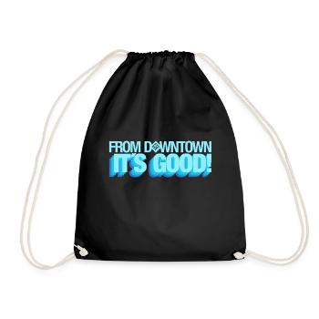 Du centre-ville de bébé !! - Sac de sport léger - noir - Devant