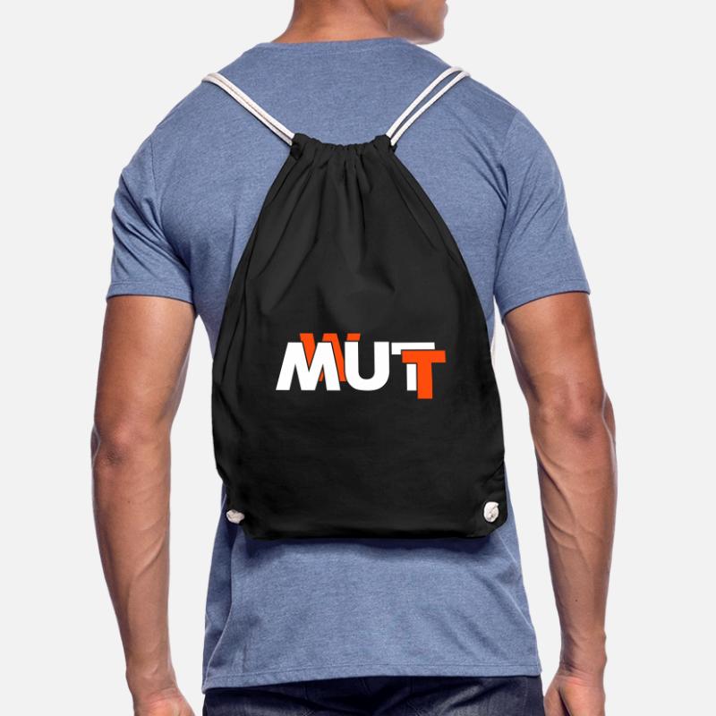 Wut oder Mut Turnbeutel