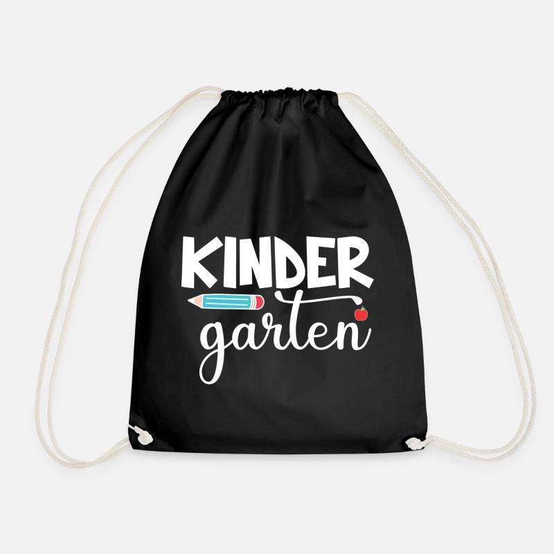 Kindergarten - Turnbeutel - Schwarz