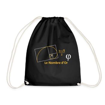 nombre_dor - Sac de sport léger - noir - Devant