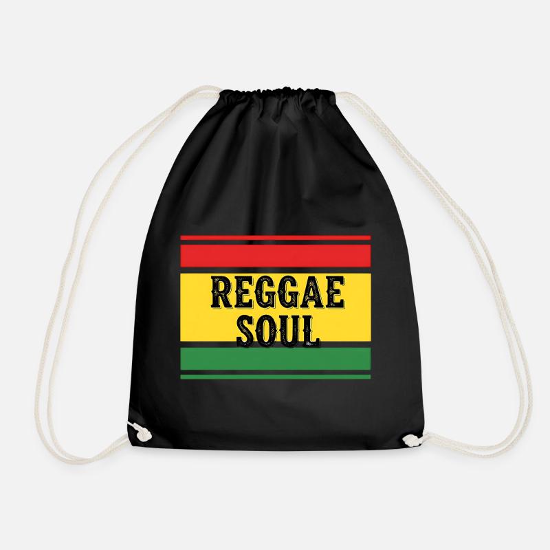 Reggae Soul Jamaika Style - Turnbeutel - Schwarz
