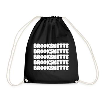 Climbing Brooks Range - Drawstring Bag - black - Front