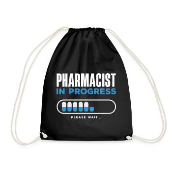 Pharmacist Pharmaceutical Technical - Drawstring Bag - black - Front