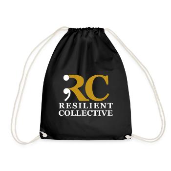 Emblème du Collectif Résilient - Sac de sport léger - noir - Devant