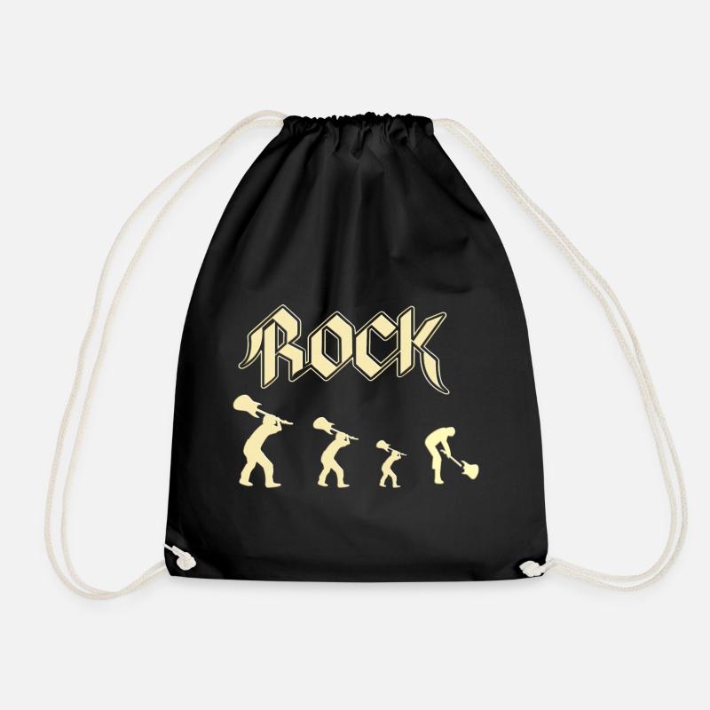Rock - Turnbeutel - Schwarz