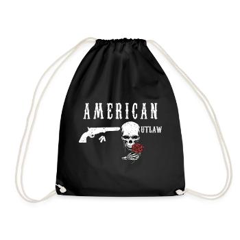 American Outlaw - Sac de sport léger - noir - Devant
