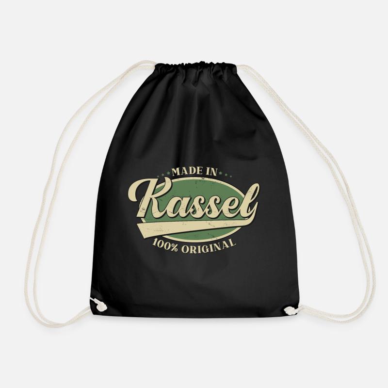 Kassel Kasseler Original - Turnbeutel - Schwarz