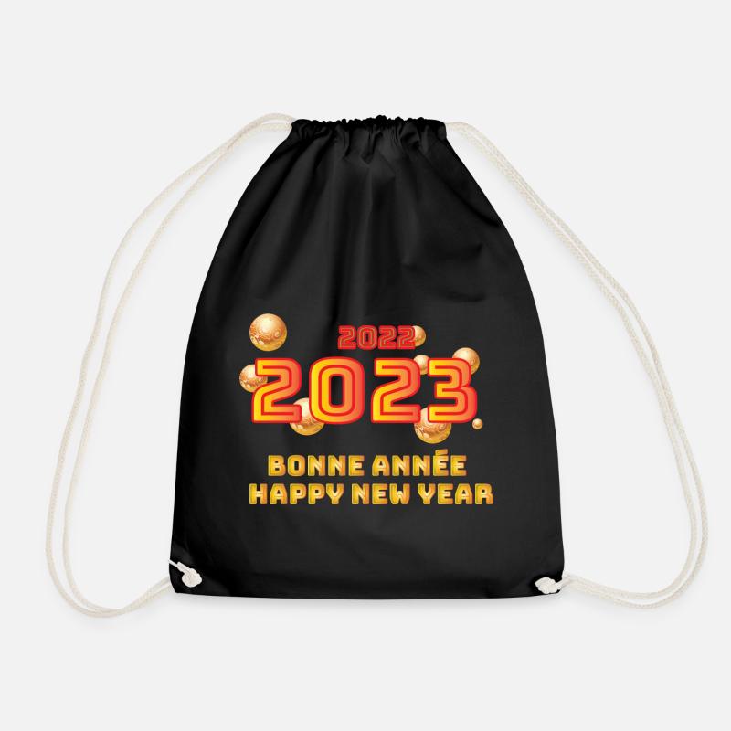La nouvelle année 2023 - Sac de sport léger - noir