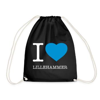 J’ADORE LILLEHAMMER - Sac de sport léger - noir - Devant