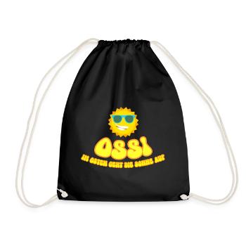 OSSI - Drawstring Bag - black - Front