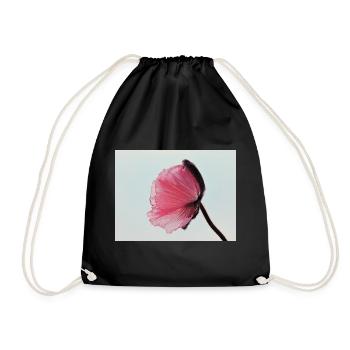 Pink Poppy - Turnbeutel - Schwarz - Vorne