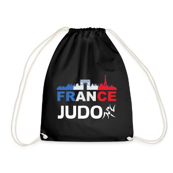 France Urban Judo - Drawstring Bag - black - Front