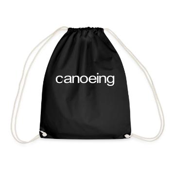 canoeing - Sac de sport léger - noir - Devant