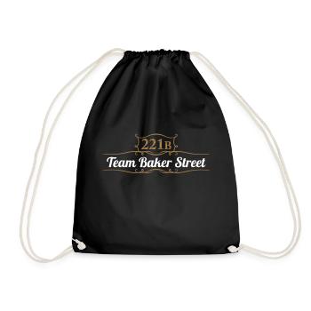 Team Baker Street - Turnbeutel - Schwarz - Vorne