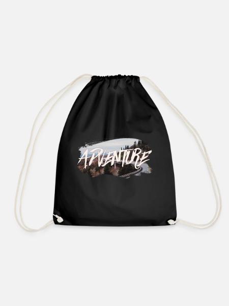 Adventure - Turnbeutel - Schwarz