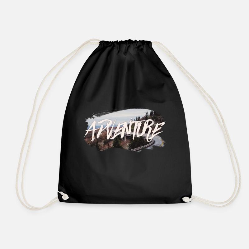 Adventure - Turnbeutel - Schwarz