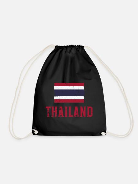 Thailand - Turnbeutel - Schwarz