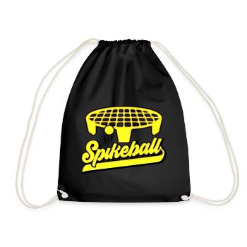 Les couleurs peuvent être modifiées | Roundnet Spikeball Fun - Sac de sport léger - noir - Devant