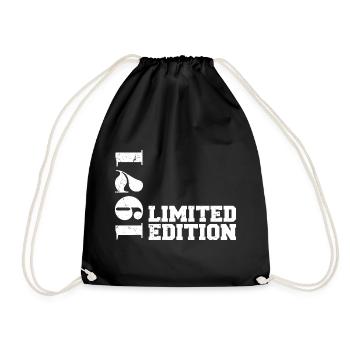 Édition limitée 1971, cadeau d’anniversaire 1971 - Sac de sport léger - noir - Devant