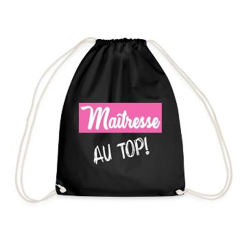 MERCI. MAÎTRESSE. MERCI MAÎTRESSE - Sac de sport léger - noir - Devant