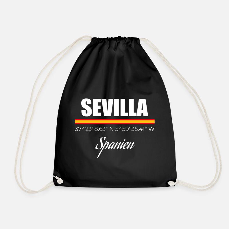 Sevilla - Turnbeutel - Schwarz