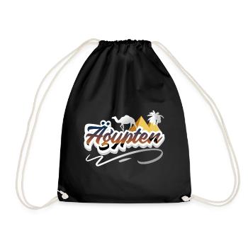 Egypt - Drawstring Bag - black - Front